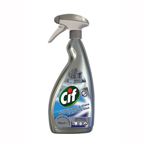Cif Pro Formula Glass and Stainless Steel Cleaner 750 ml Peter Hogarth
